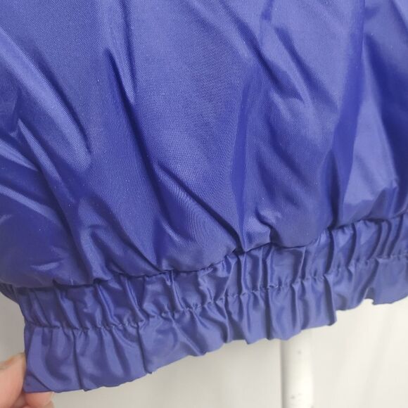 VINTAGE 90s Columbia jacket‎ zip up winter ski snow coat purple blue L - Picture 5 of 11